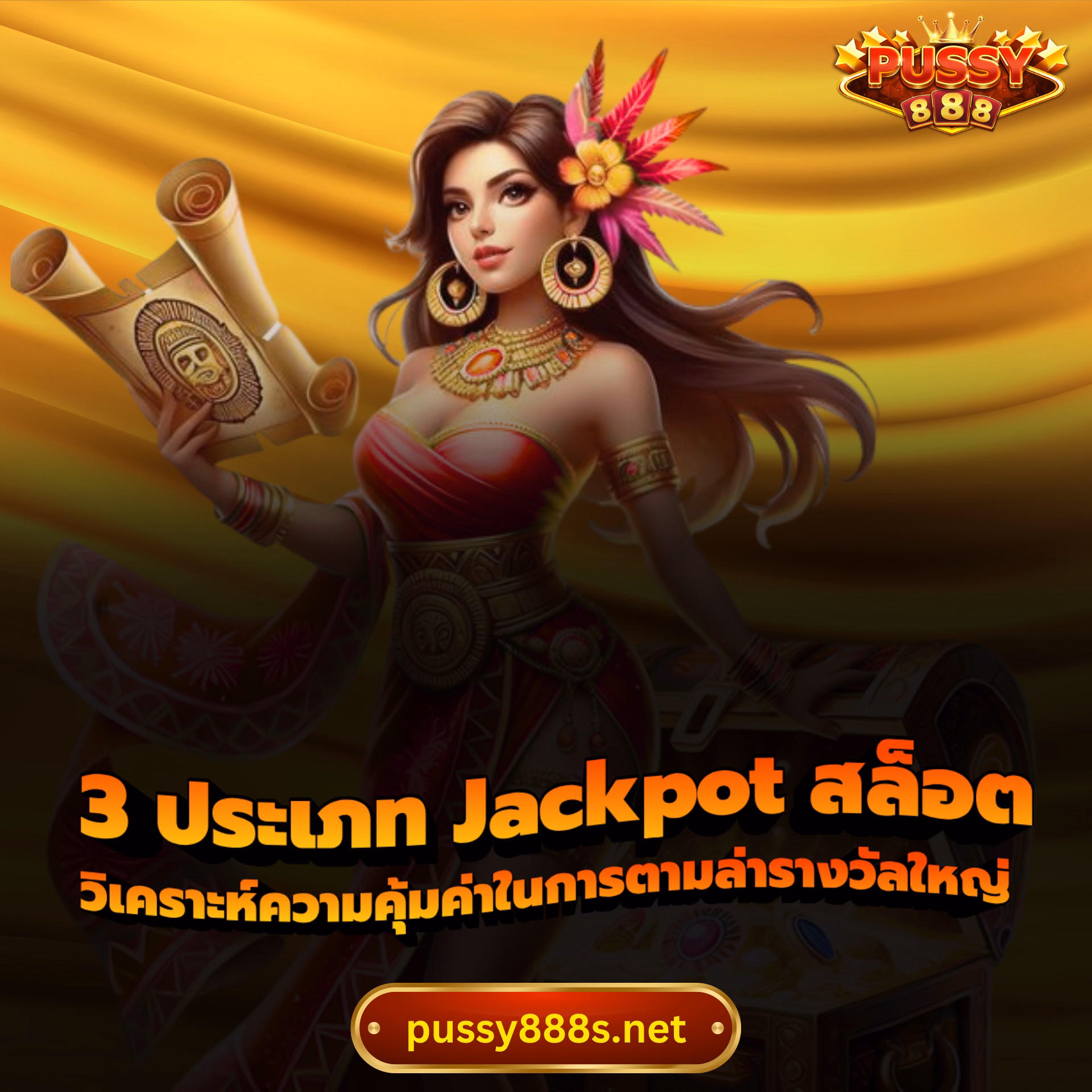 3 ประเภท Jackpot สล็อต