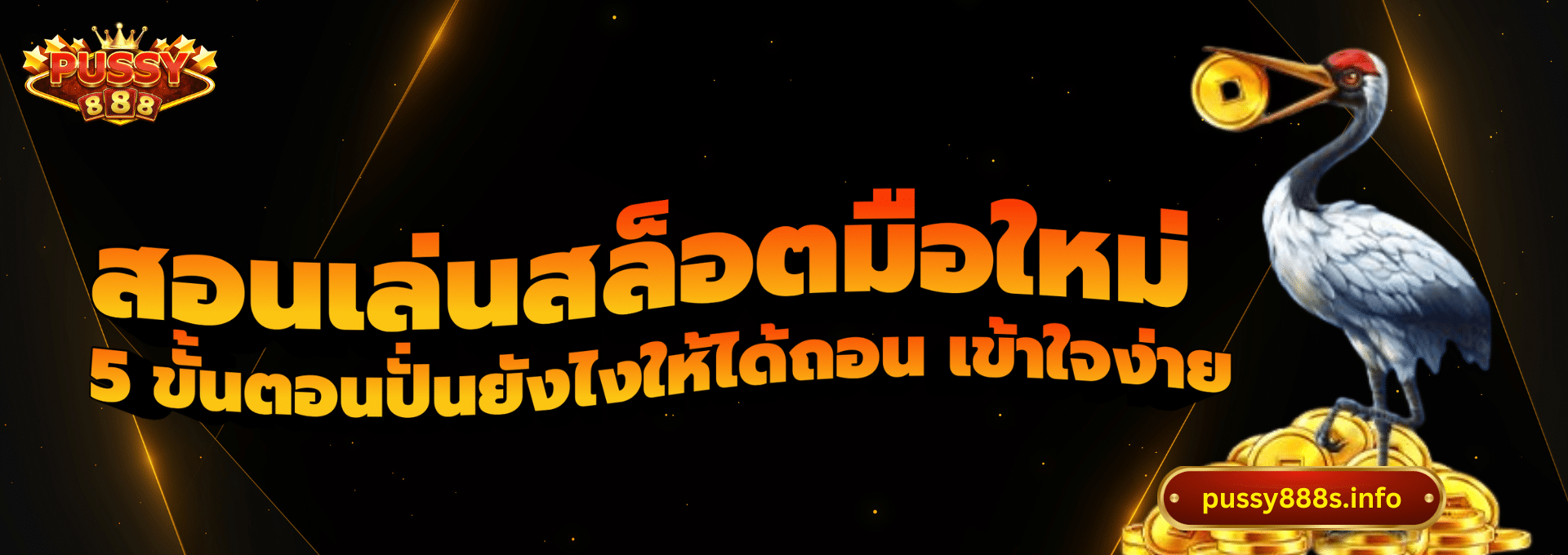 สอนเล่นสล็อตมือใหม่-pussy888